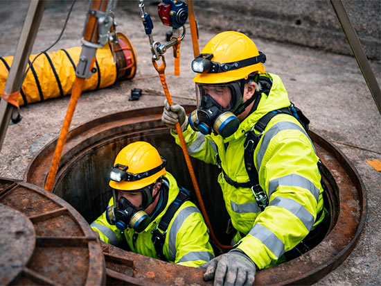 Seguridad en espacios confinados